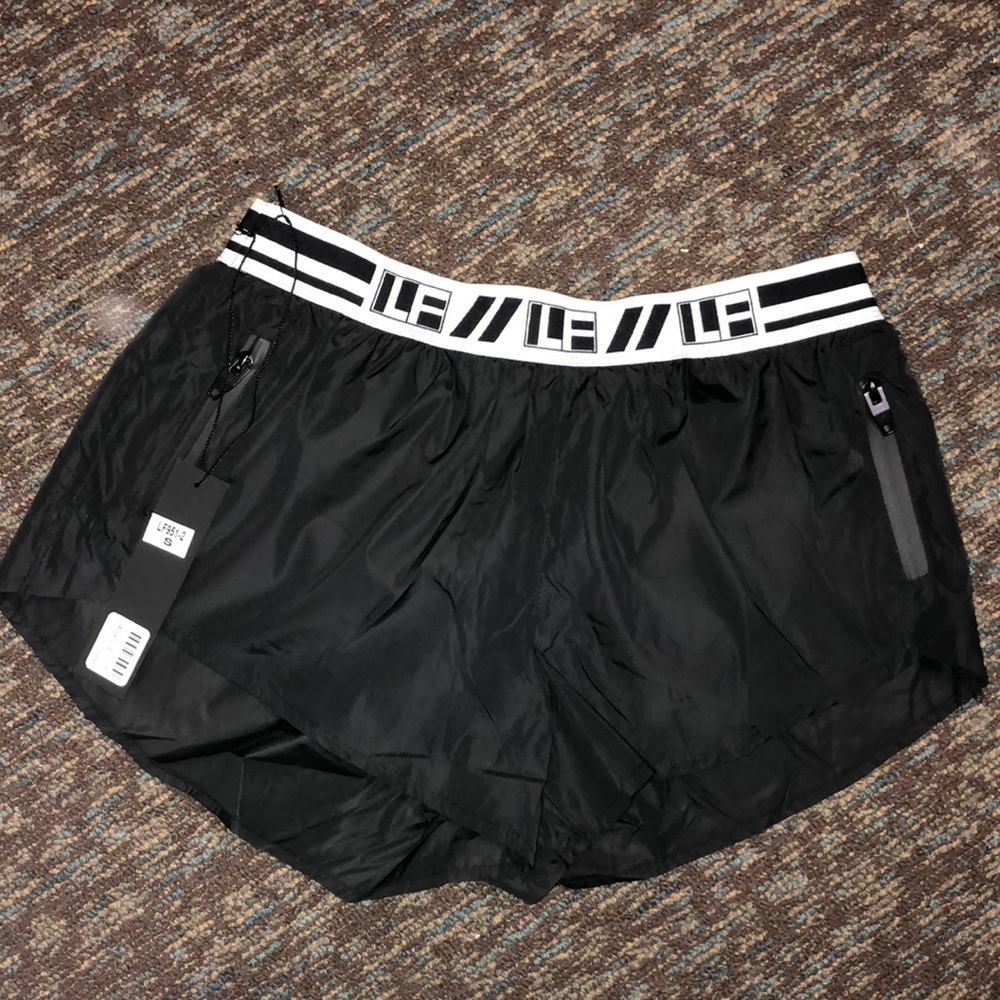 Athletic Shorts with Grey LF Waistband - Picture 3 of 5